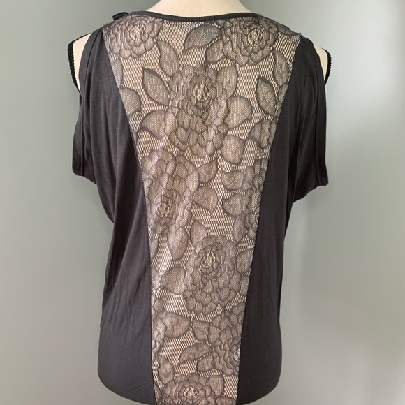 EXPRESS Sleeveless Top with Lace Back. - Picture 6 of 9